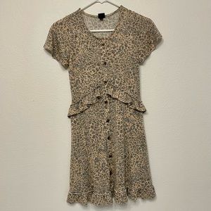 Cat & Jack Girl’s Cheetah Dress
